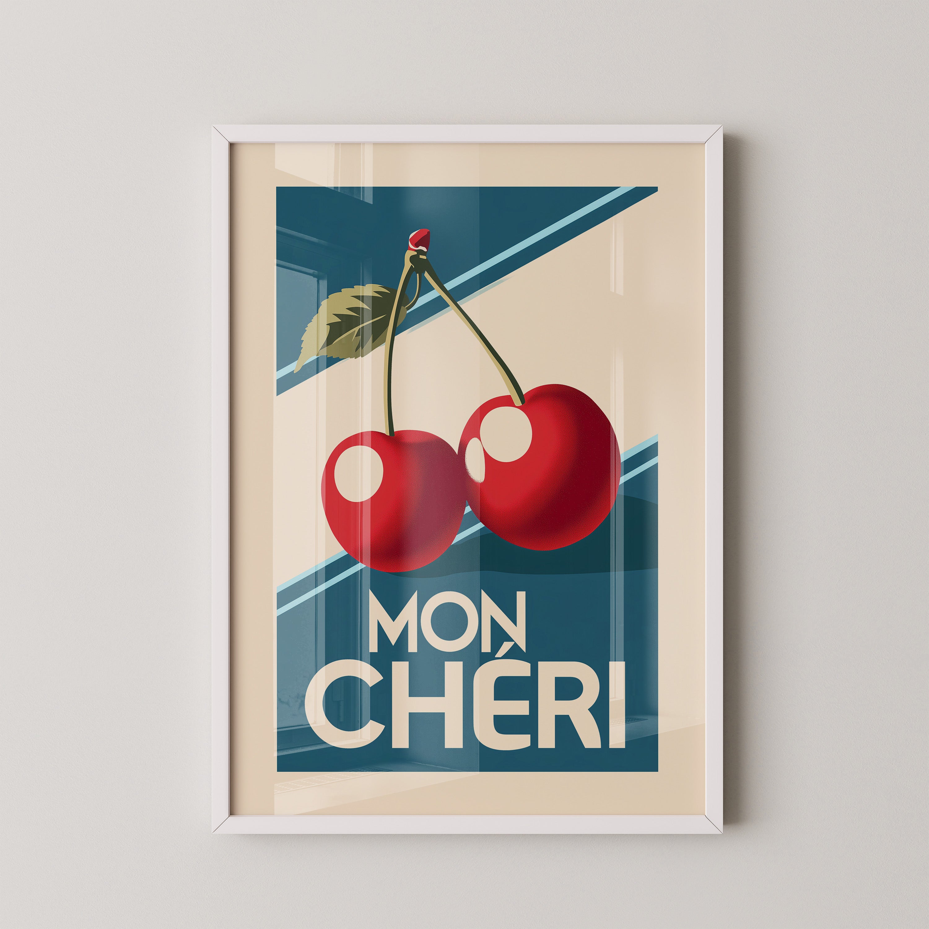 Kirschen Retro Design