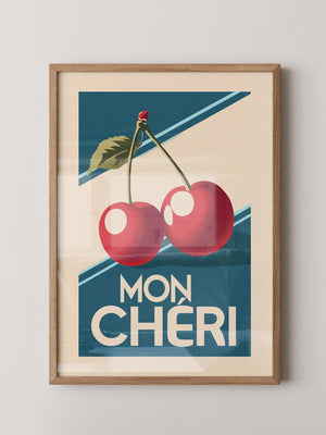 Kirschen Retro Design