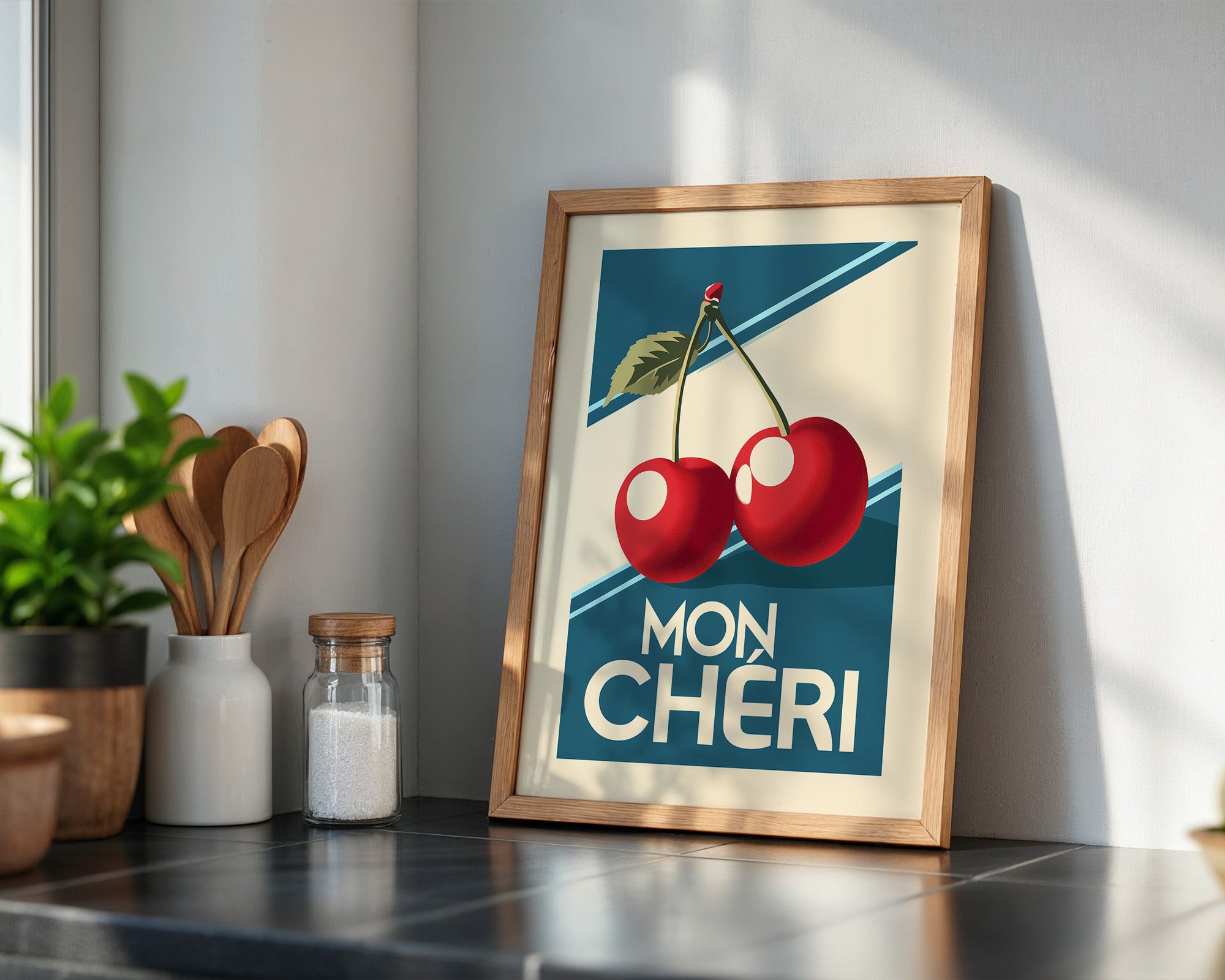 Kirschen Retro Design