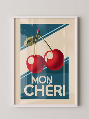 Kirschen Retro Design