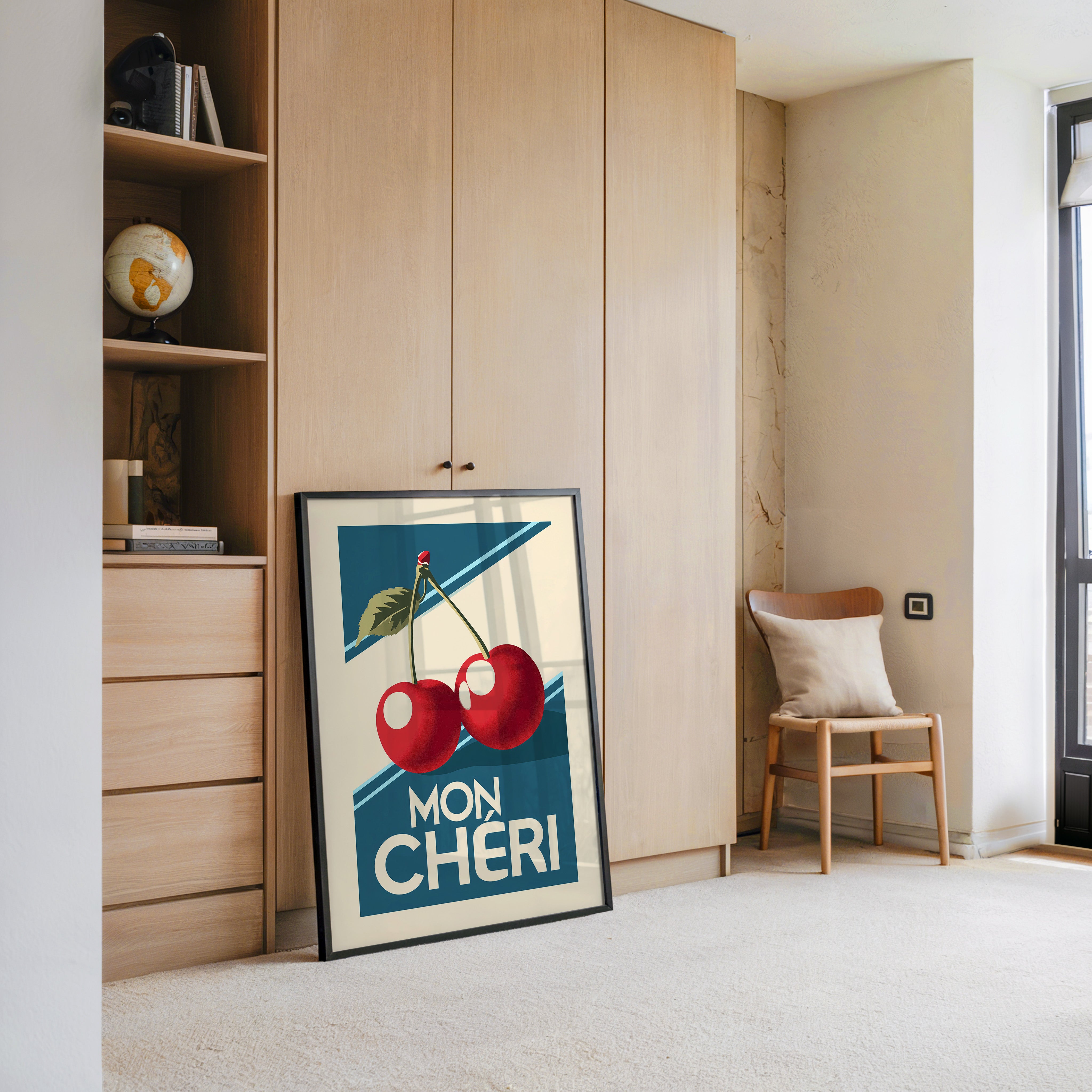 Kirschen Retro Design