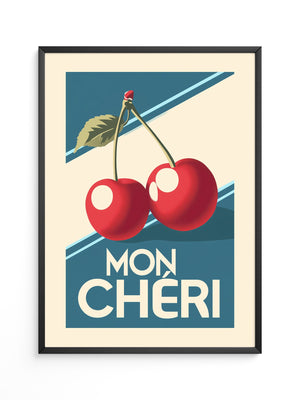 Kirschen Retro Design