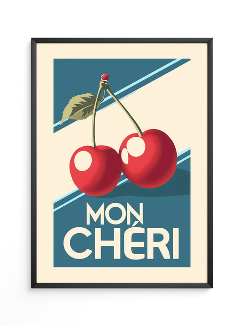 Kirschen Retro Design