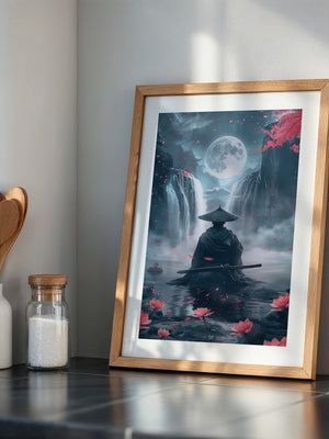 Samurai Nacht Mondscheinblüten