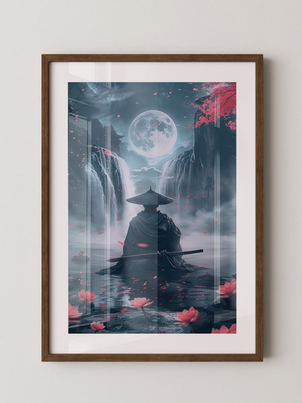 Samurai Nacht Mondscheinblüten