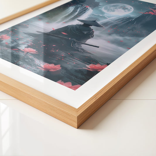 Samurai Nacht Mondscheinblüten