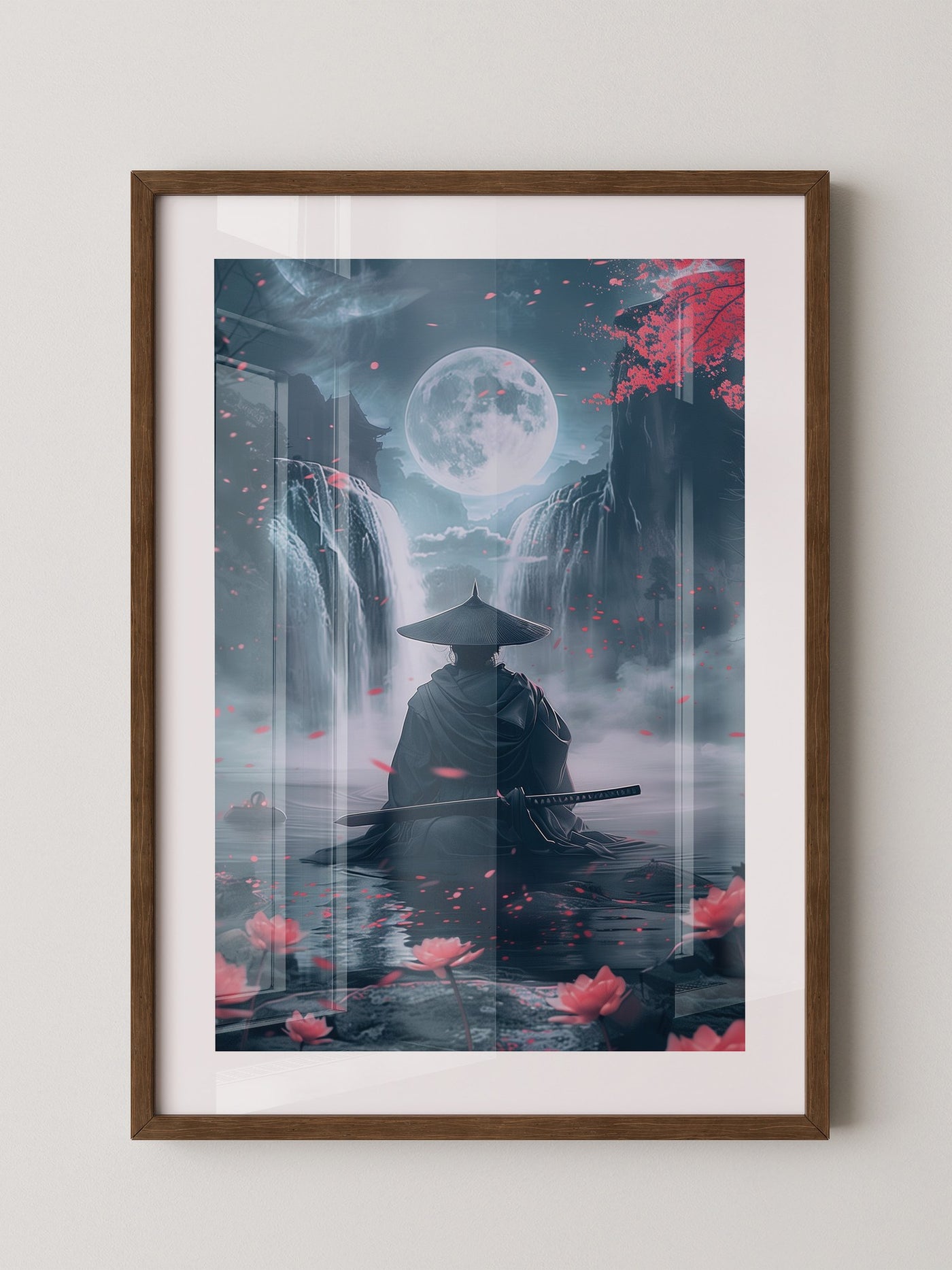 Samurai Nacht Mondscheinblüten