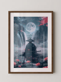 Samurai Nacht Mondscheinblüten