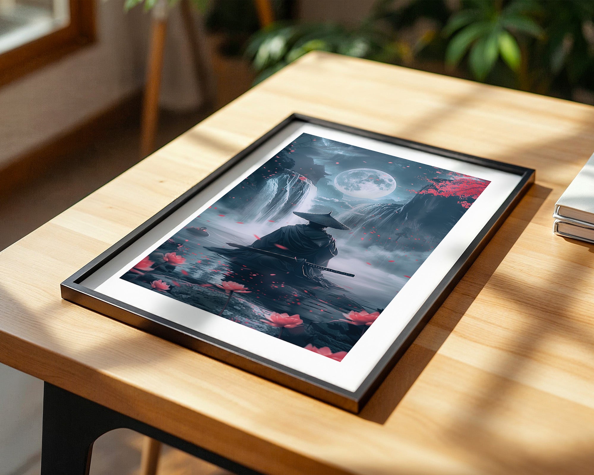 Samurai Nacht Mondscheinblüten