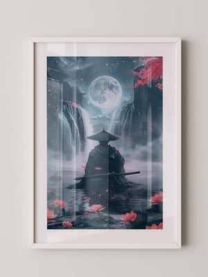 Samurai Nacht Mondscheinblüten