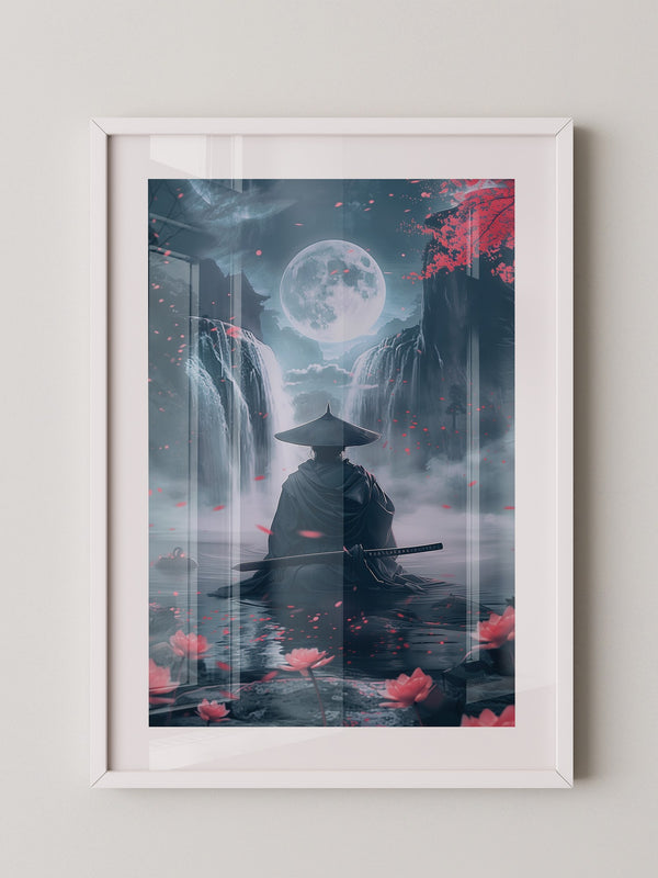 Samurai Nacht Mondscheinblüten