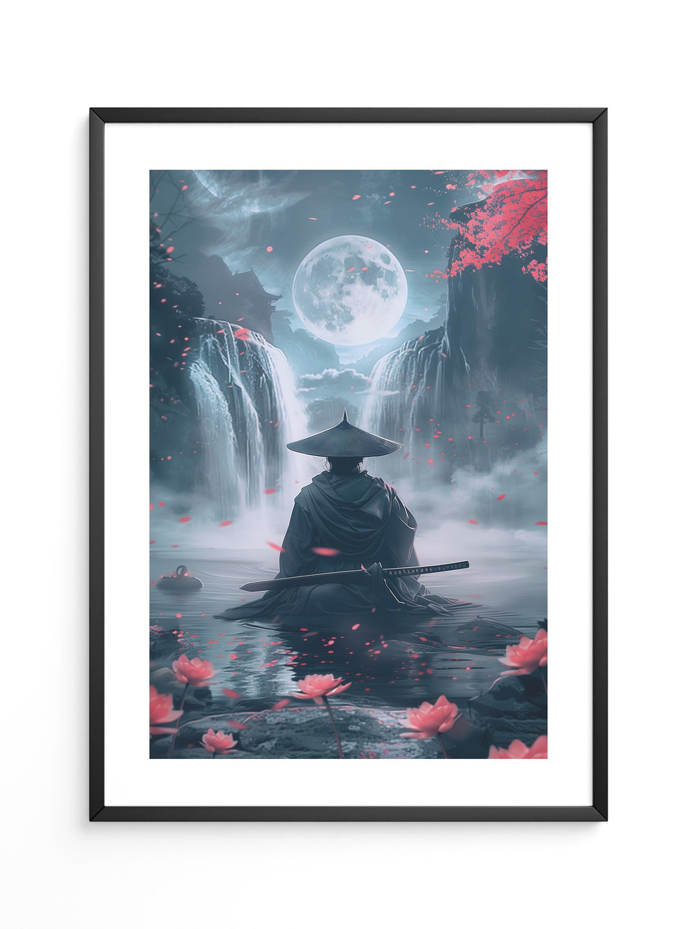 Samurai Nacht Mondscheinblüten