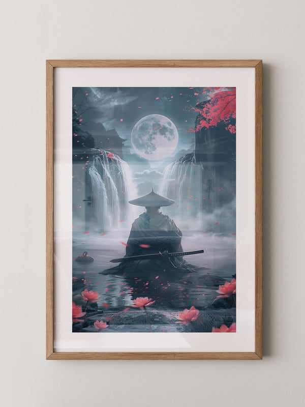 Samurai Nacht Mondscheinblüten