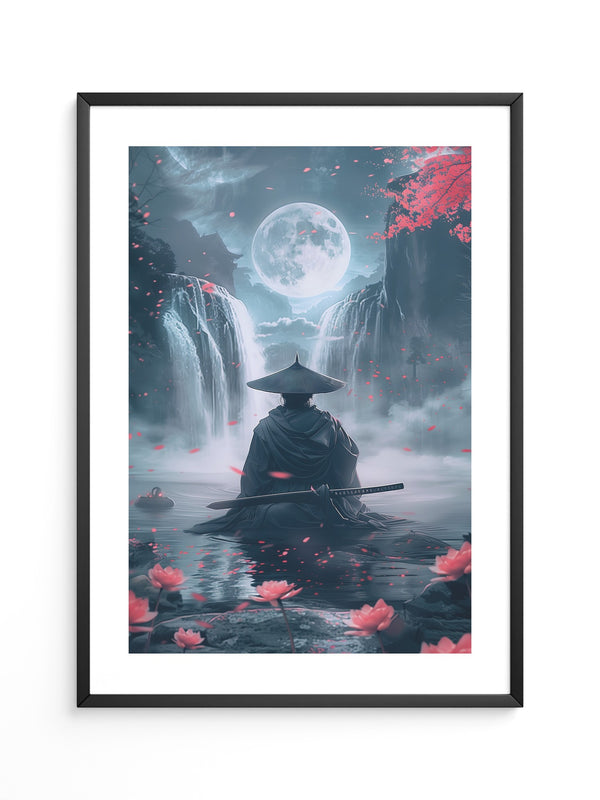 Samurai Nacht Mondscheinblüten