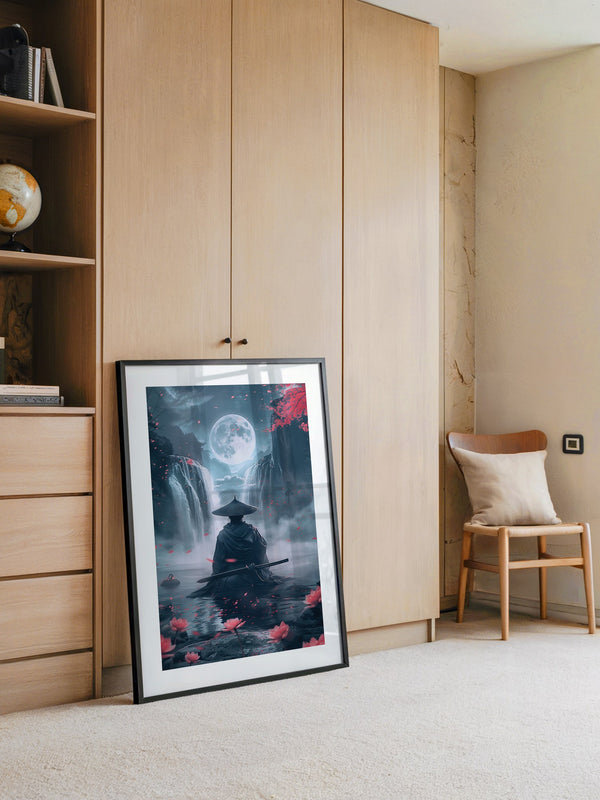 Samurai Nacht Mondscheinblüten