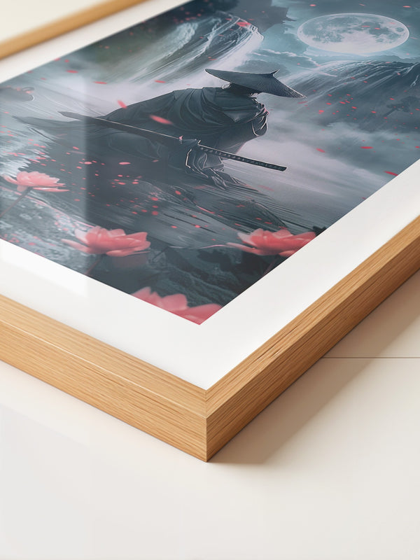 Samurai Nacht Mondscheinblüten