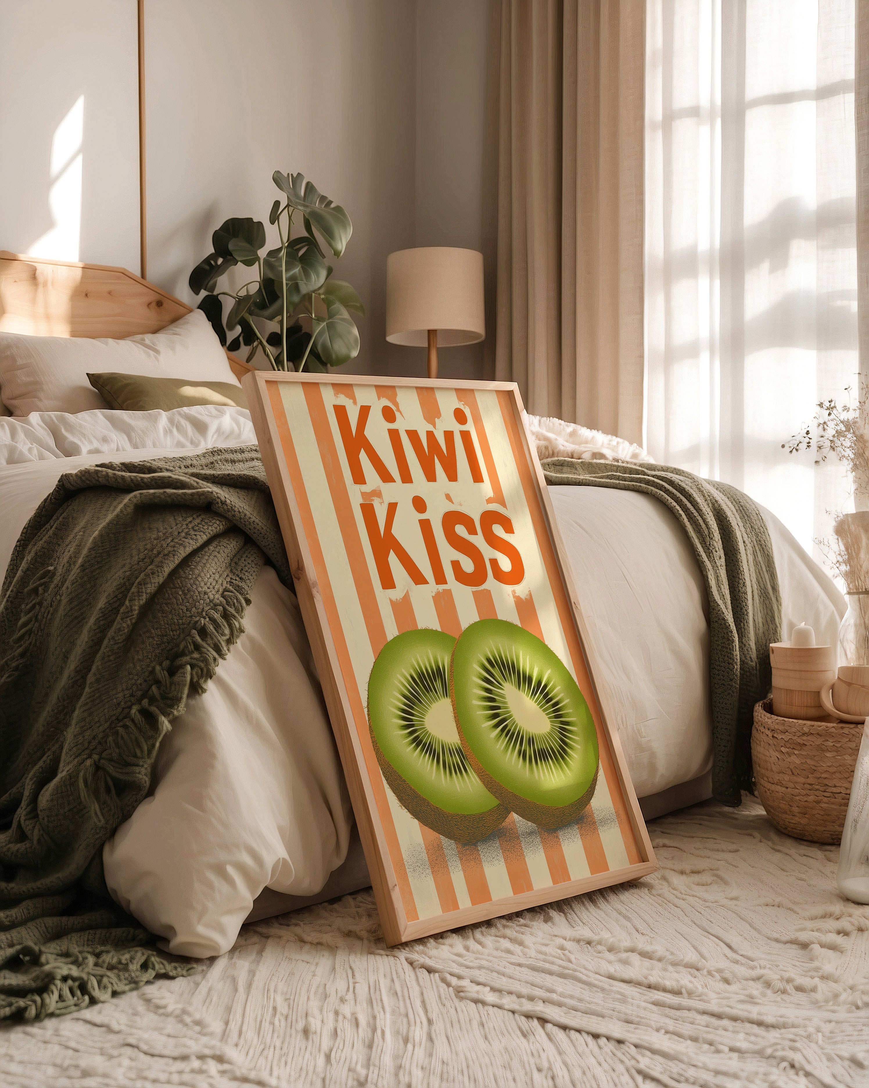 Kiwi Retro Streifen