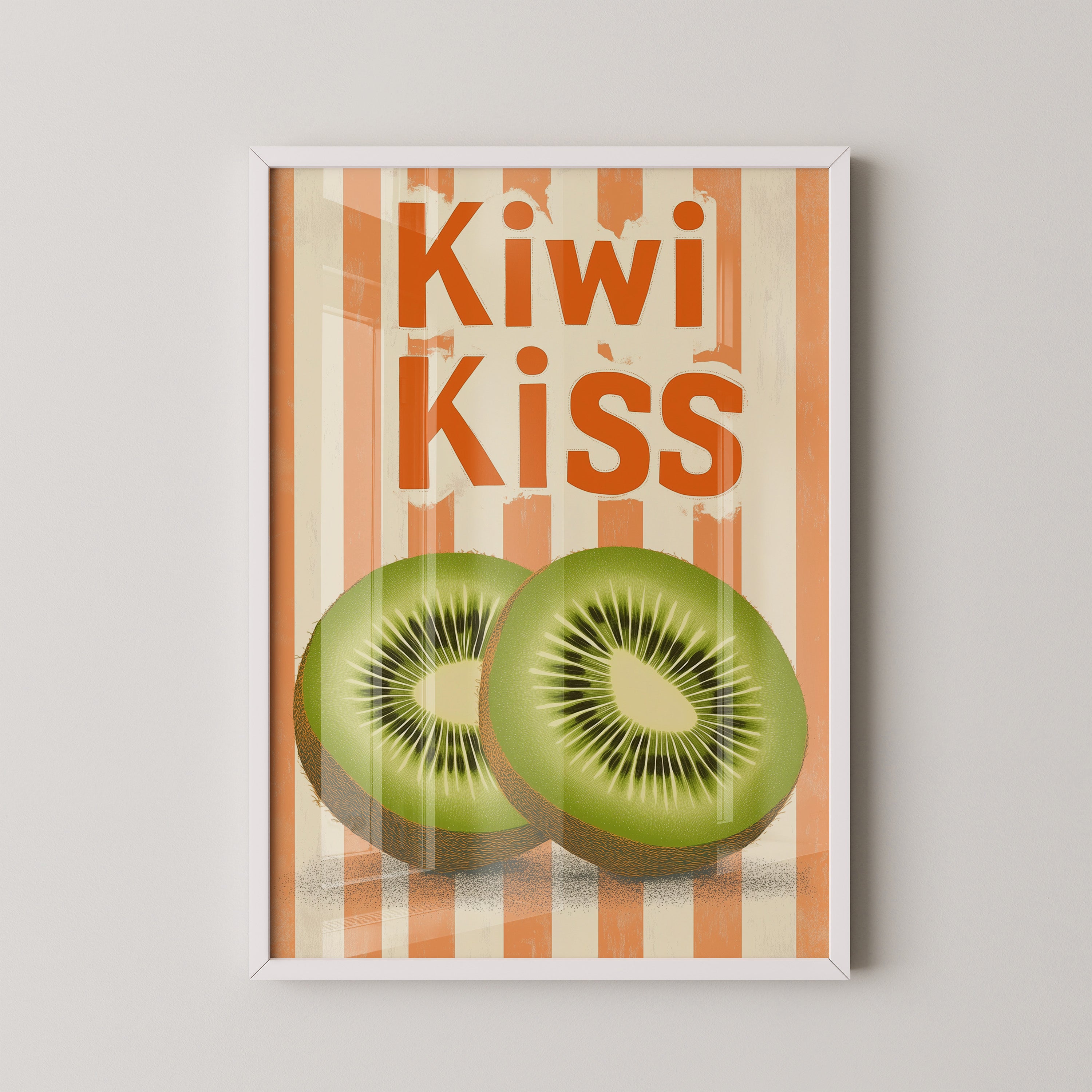 Kiwi Retro Streifen