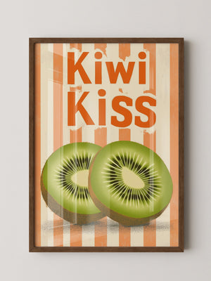 Kiwi Retro Streifen
