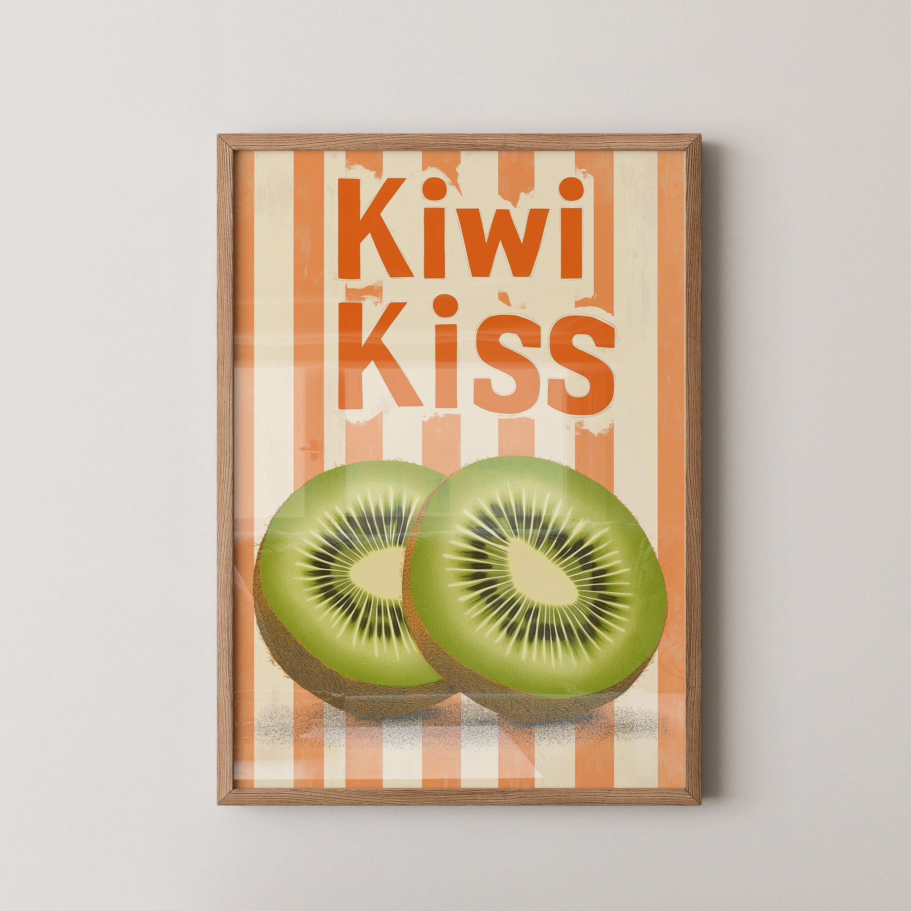 Kiwi Retro Streifen