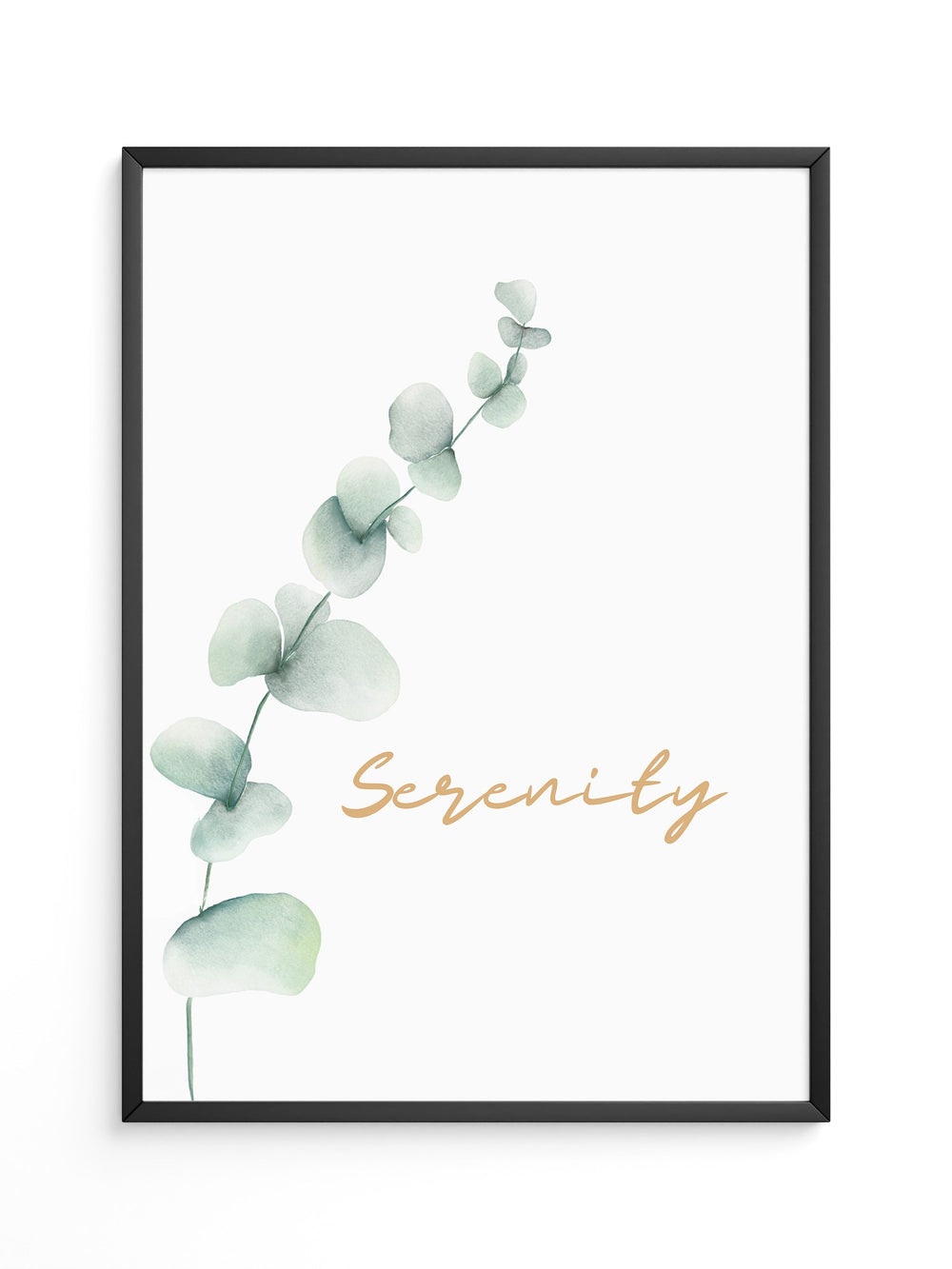 Eukalyptus Aquarell schlicht