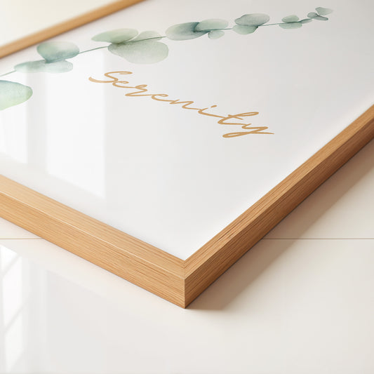 Eukalyptus Aquarell schlicht