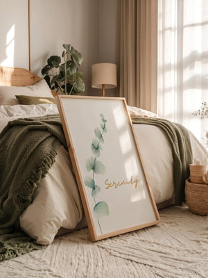 Eukalyptus Aquarell schlicht