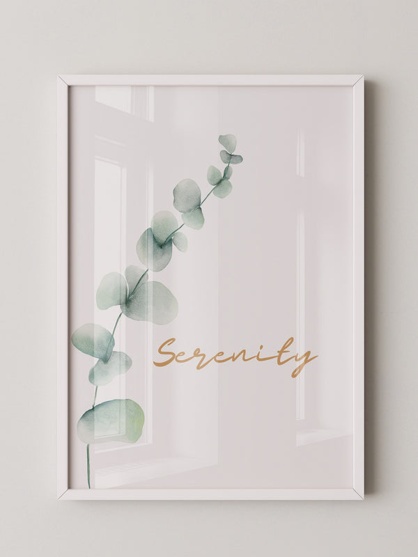Eukalyptus Aquarell schlicht