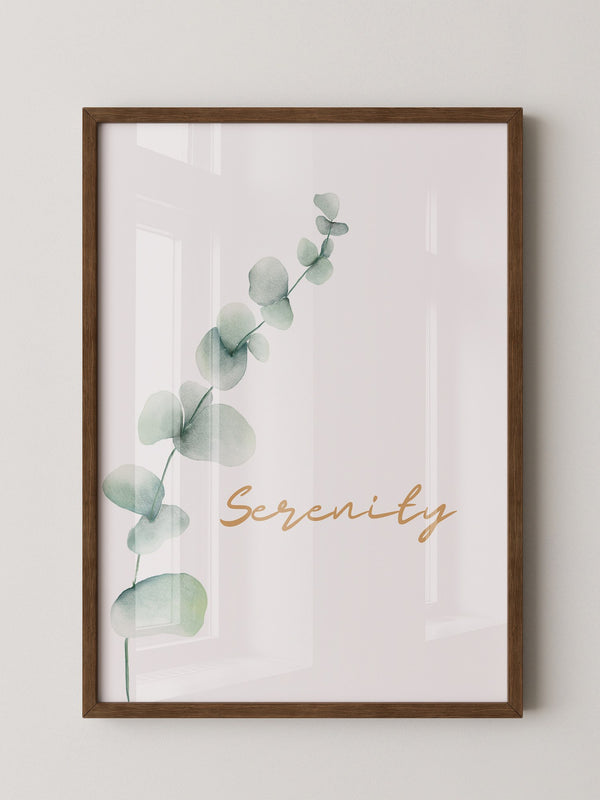 Eukalyptus Aquarell schlicht