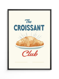 Croissant Vintage Stil