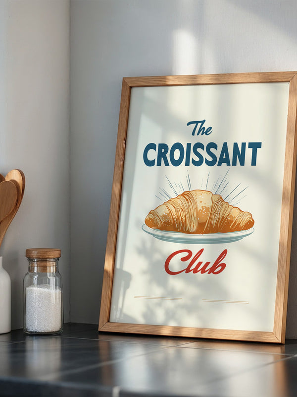 Croissant Vintage Stil