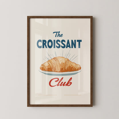 Croissant Vintage Stil