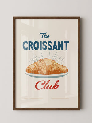 Croissant Vintage Stil
