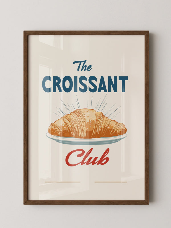 Croissant Vintage Stil