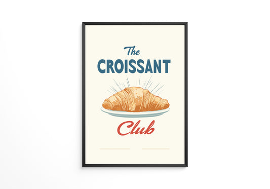 Croissant Vintage Stil