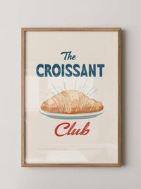 Croissant Vintage Stil