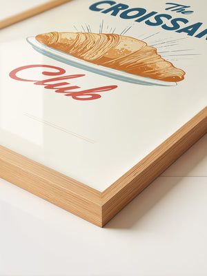 Croissant Vintage Stil