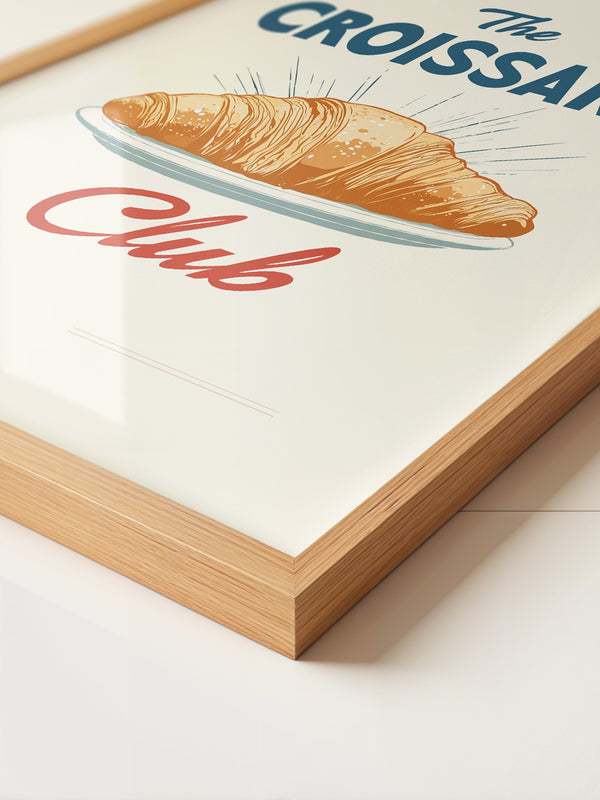 Croissant Vintage Stil