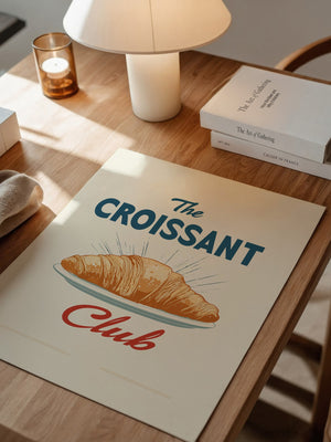 Croissant Vintage Stil