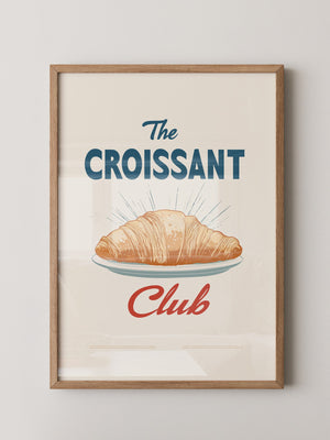 Croissant Vintage Stil