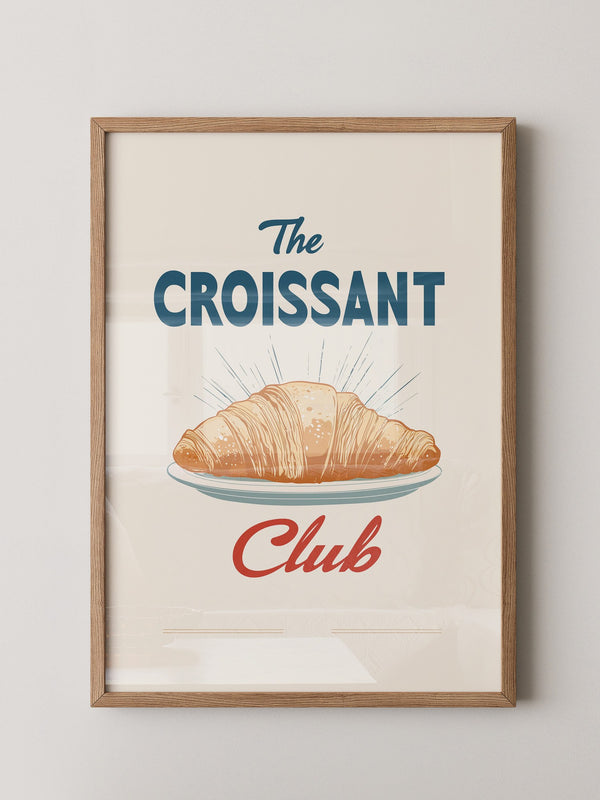 Croissant Vintage Stil