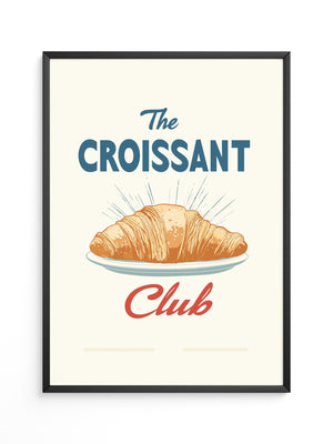 Croissant Vintage Stil