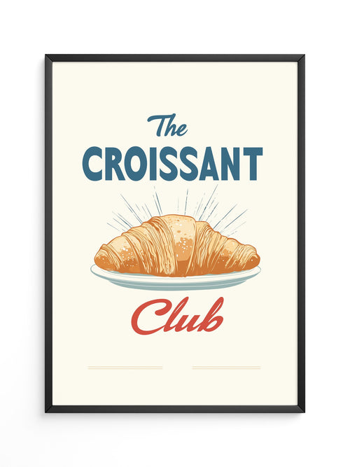 Croissant Vintage Stil