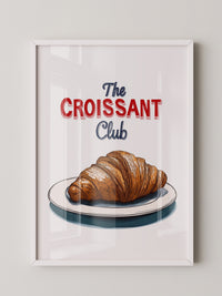 Croissant Club Retro-Stil