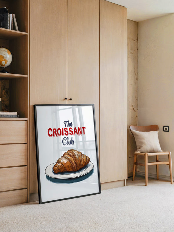 Croissant Club Retro-Stil