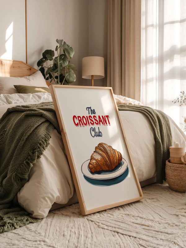 Croissant Club Retro-Stil