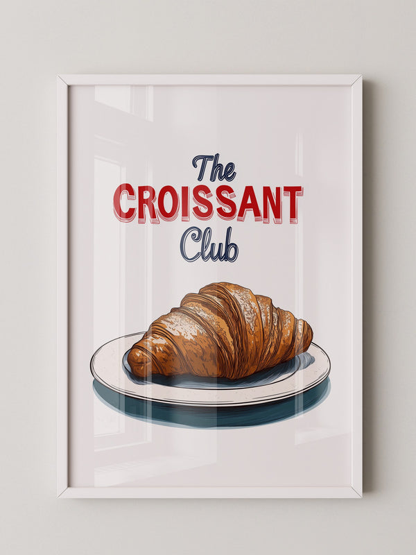 Croissant Club Retro-Stil