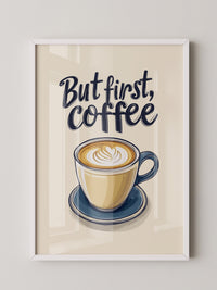 Kaffeetasse Illustration Vintage-Stil