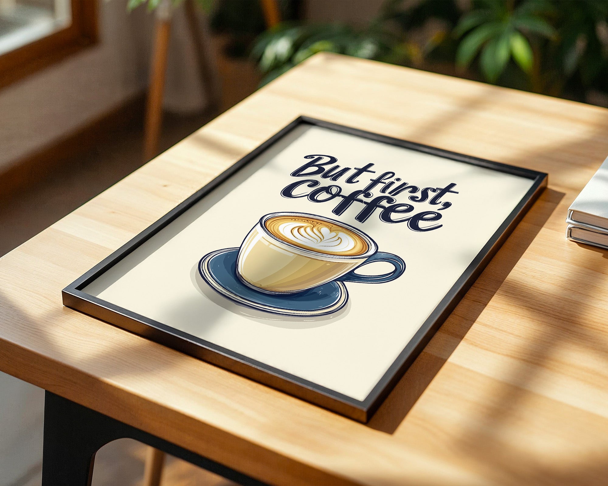 Kaffeetasse Illustration Vintage-Stil