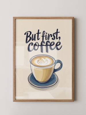 Kaffeetasse Illustration Vintage-Stil